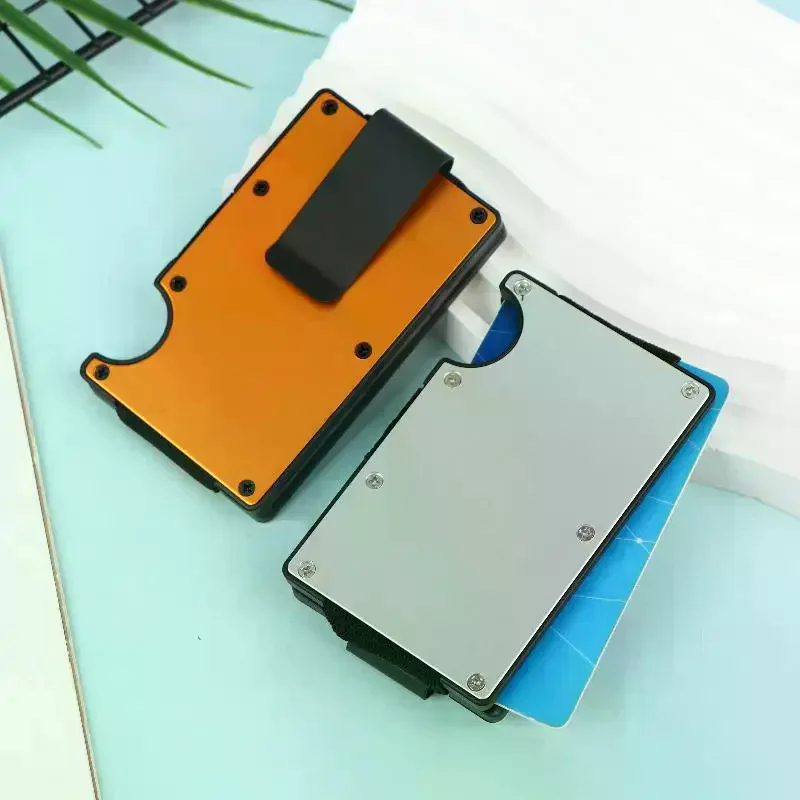 

1Pcs Credit Card Holder Money Clip Minimalist Wallet For Men And Women Ultra Thin RFID Wallet