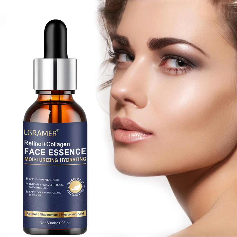 Retinol+collagen Facial Essence Anti Wrinkle Essence Pure Hyaluronic Acid Face Cream Anti Wrinkle Lifting Tightening The Facial