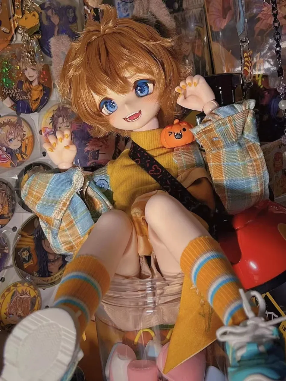 New sd BJD doll 1/4 CocoCat 1/5 boy body ACGN anime comic resin body mold for girls bodys DIY toy birthday present - Image 2
