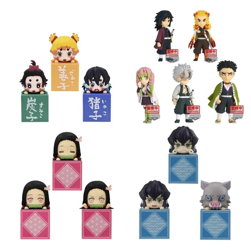 

Brand New Genuine Bandai FuRyu Demon Slayer Kimetsu No Yaiba Tanjiro Zenitsu Zenitsu Hand-made Model Gift Ornaments in Stock