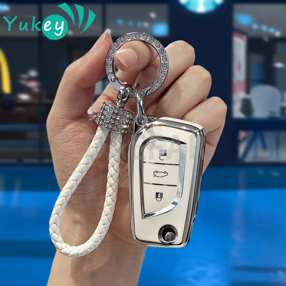 

Корпус ключа-брелока с 2 или 3 кнопками для Toyota Auris, Corolla, Avensis, Verso, Yaris, Aygo, Scion TC, IM, Camry, RAV4, Fortuner, Hilux