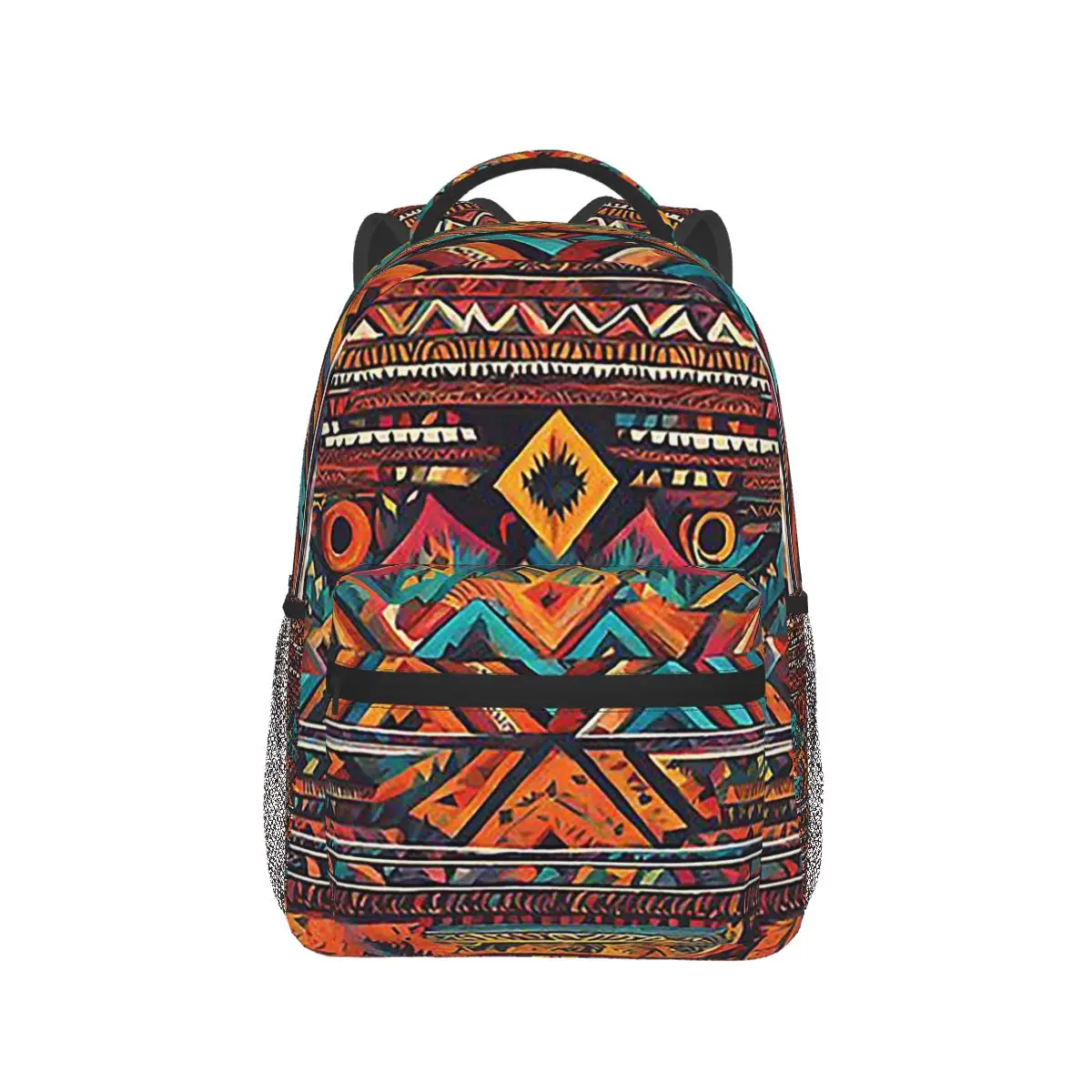 

Painted Original Tribal Patterns Backpack Hot Sale Daypack Large Capacity Boys Girls BookBag School Bag Shoulder Bags Men Women