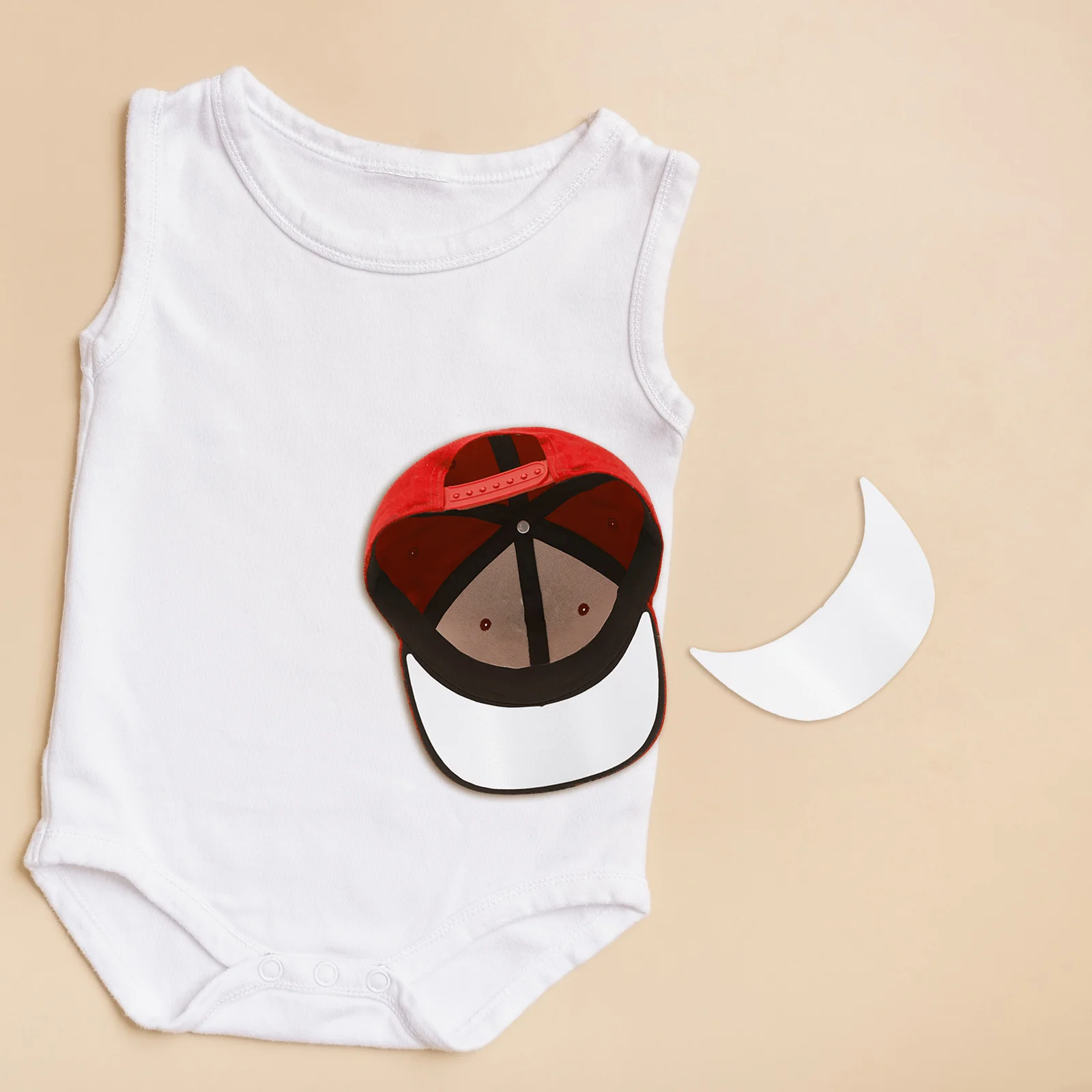 

20Pcs Hat Brim Inserts Plastic for Children's Hats Replacement Visor Board DIY Cap Making Supplies Sun Protection