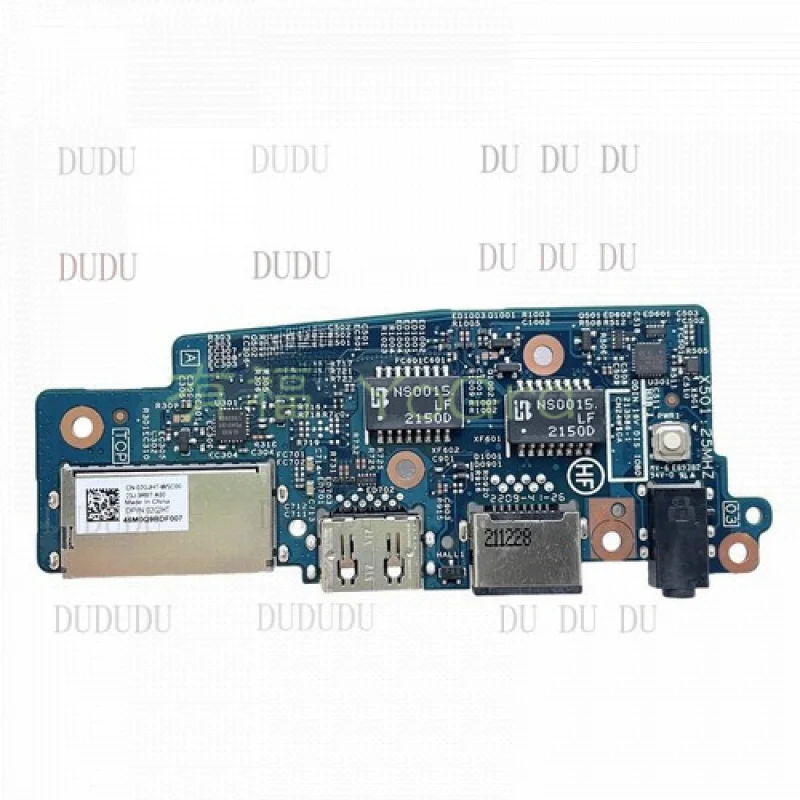 

D New USB Audio RJ45 Card Rearder IO Board For Dell Vostro 5620 5625 V5620 02GJHT