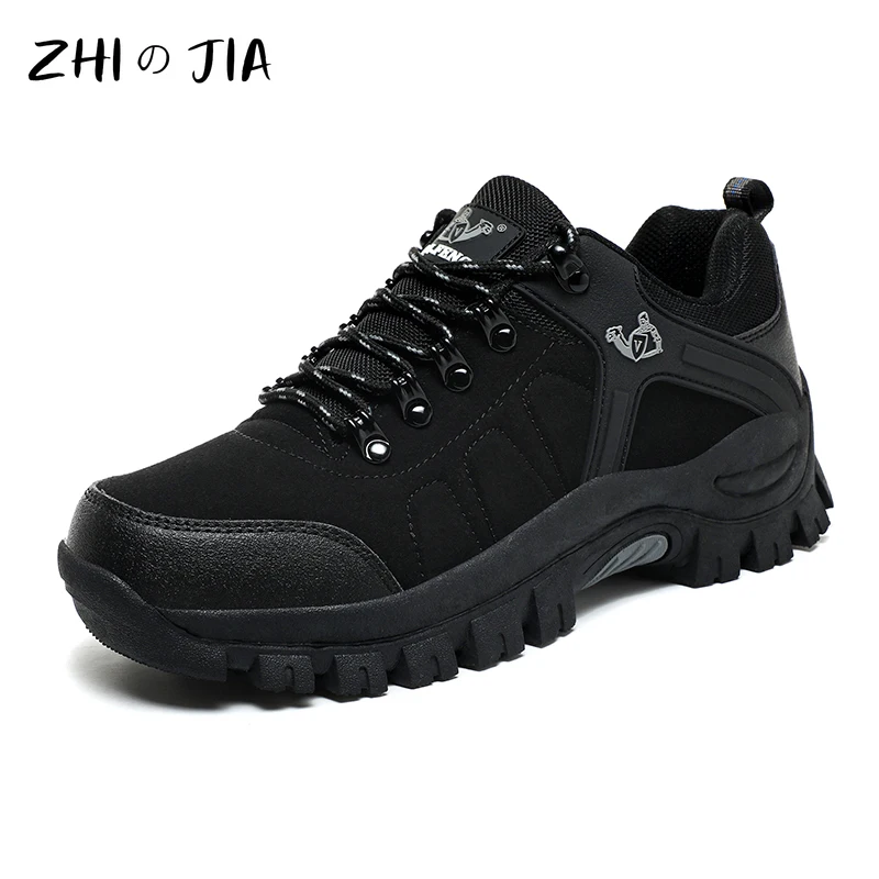 Men\'s Sneaker Couples Mountaineering Shoes Women\'s Outdoor Jogging Casual Shoes Anti slip Wear Resistant Tourism Hiking Footwear