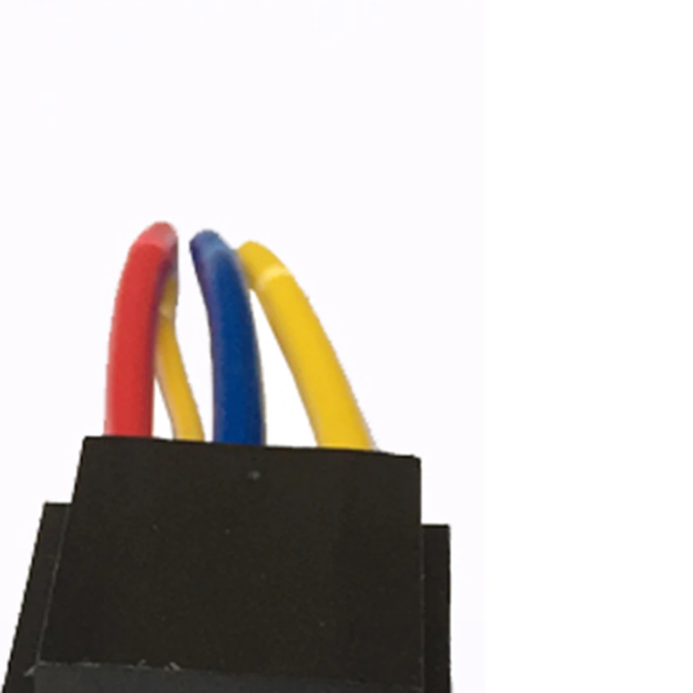 

Durable Relay Socket Base Holder Auto Mini Relay 5 Pin 12V 80A Relay Universal Relay for Auto Car (Black)