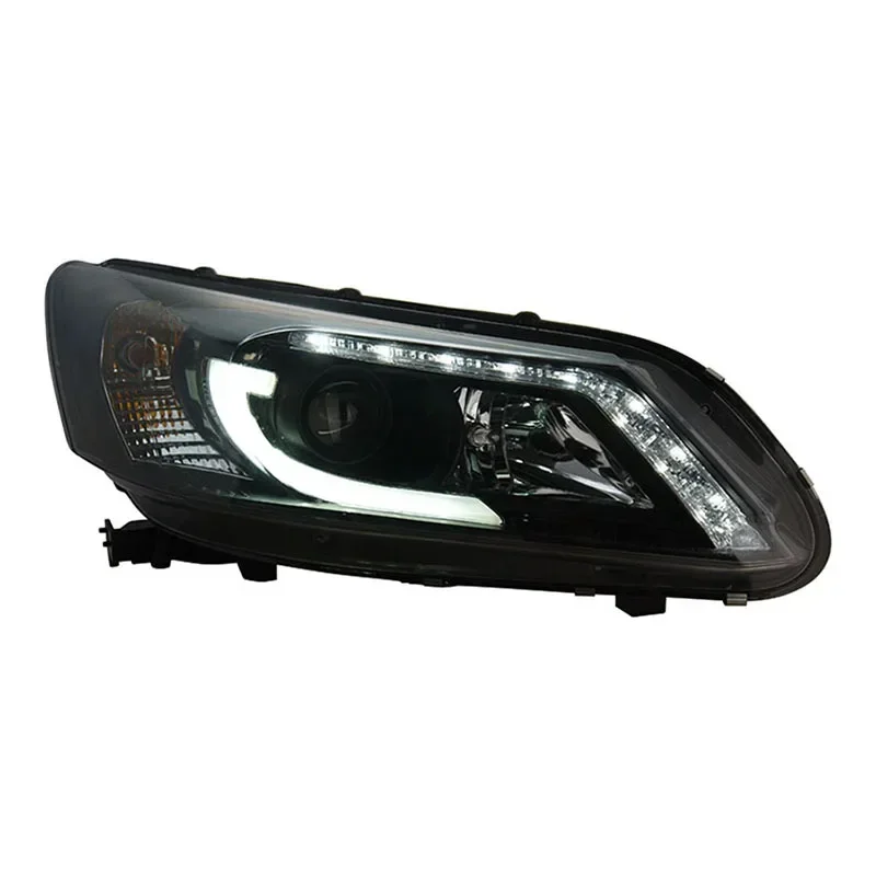 

Car Head Lamp For Honda 9th Accord HeadLights Assembly Modified LED Head Lights Front Lamp 2013-2015