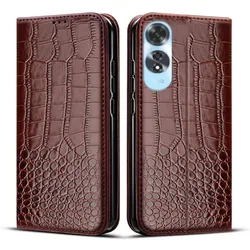 For OPPO A60 Case OPPOA60 A 60 Etui Flip Book Leather Wallet Stand Phone Cover on For Oppo A60 CPH2631 Magnetic Case Funda Capa