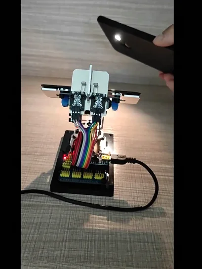 Solar Tracker DIY Kit - Light Seeking Radar System for Renewable Energy Projects