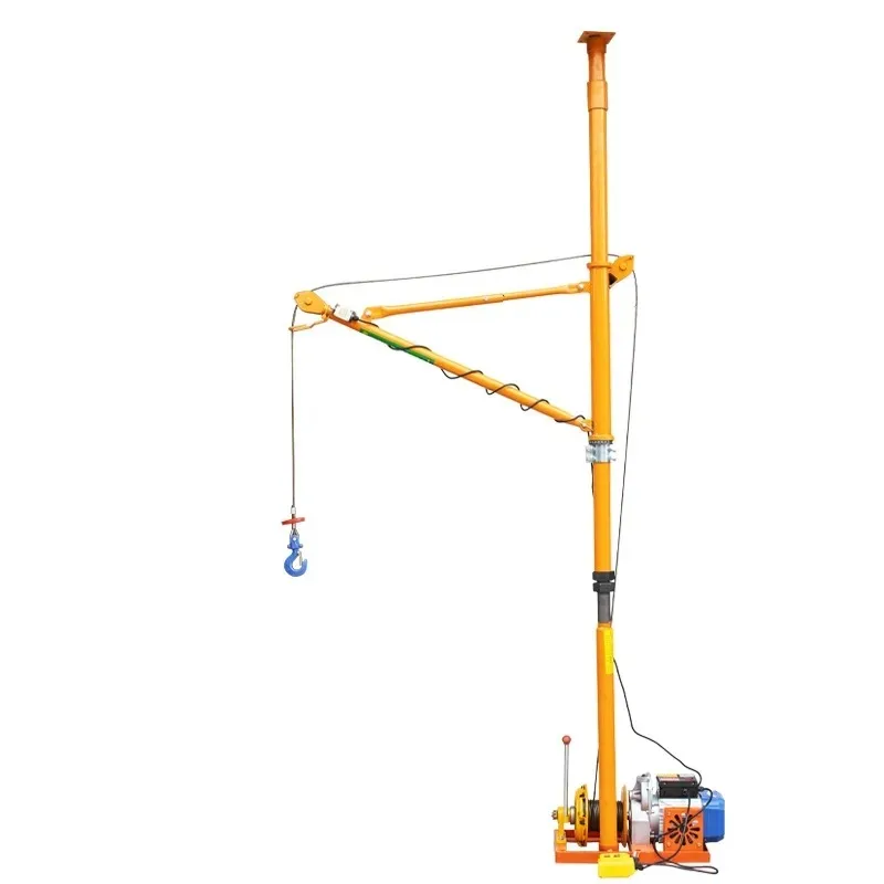 Indoor Hoisting Machine for Home Use Building Decoration Sand Lifting Door and Window Hoisting Crane Winch Lift