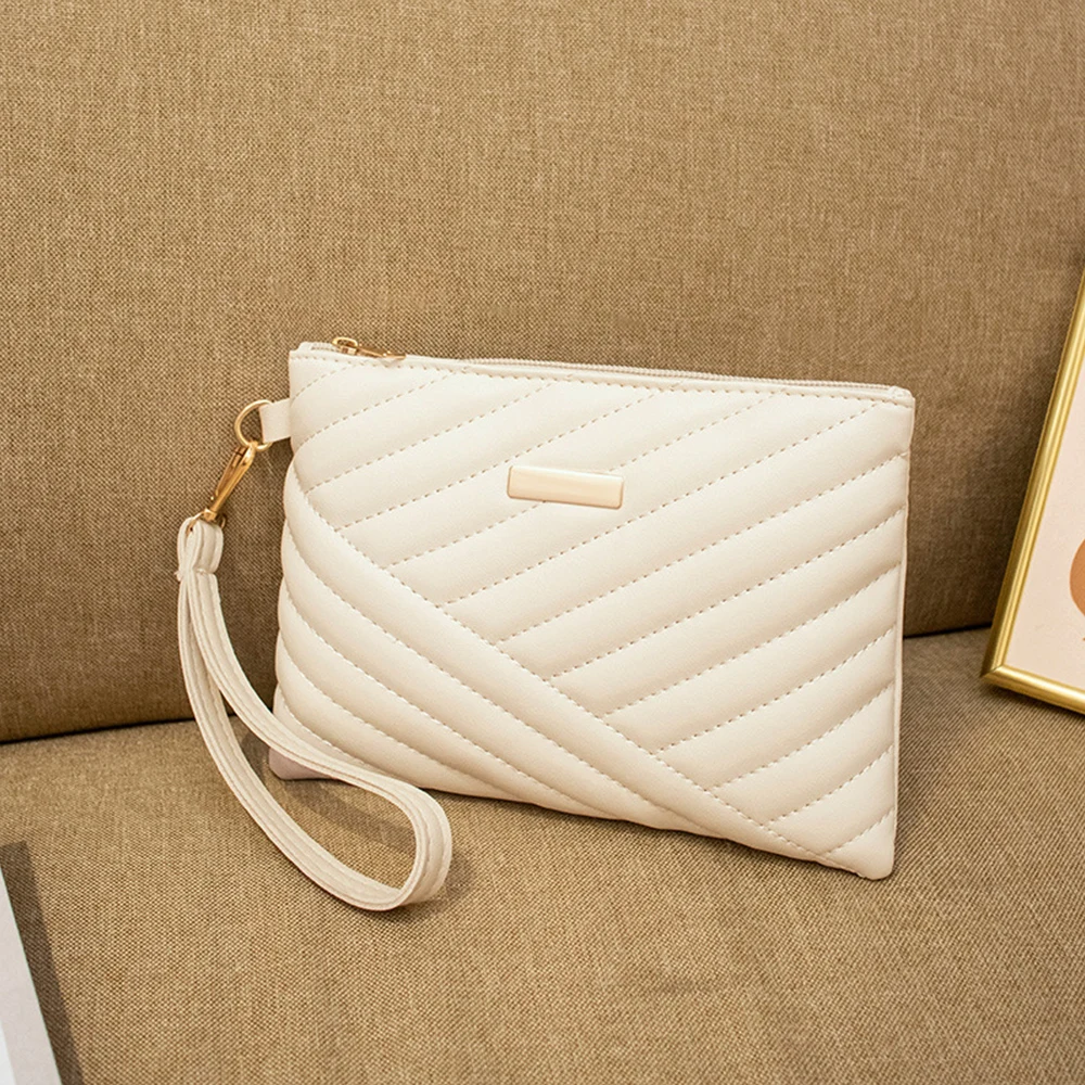 Clutch Bag Female Korean Version 2023 New Embroidery Large Capacity Envelope Ladies Handbag Fashion All-match Temperament Female