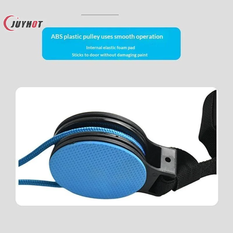 Door Mounted Upper Limb Rehab Pulley Trainer No Install Soft Non Slip Handles For Elderly Recovery Home Exercise