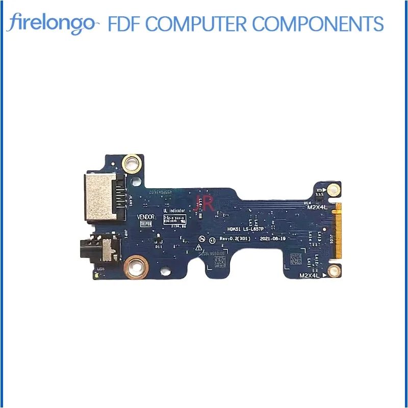 

New for Dell G15 5520 5521 G16 7620 Audio Board LS-L657P Replacement Sound Card