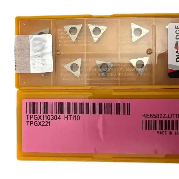 10pcs/box TPGX080204L-FS NX2525/TPGX110304 HTi10/TPGX110304R NX2525/TPGX110308 HTi10 CNC lathe tool