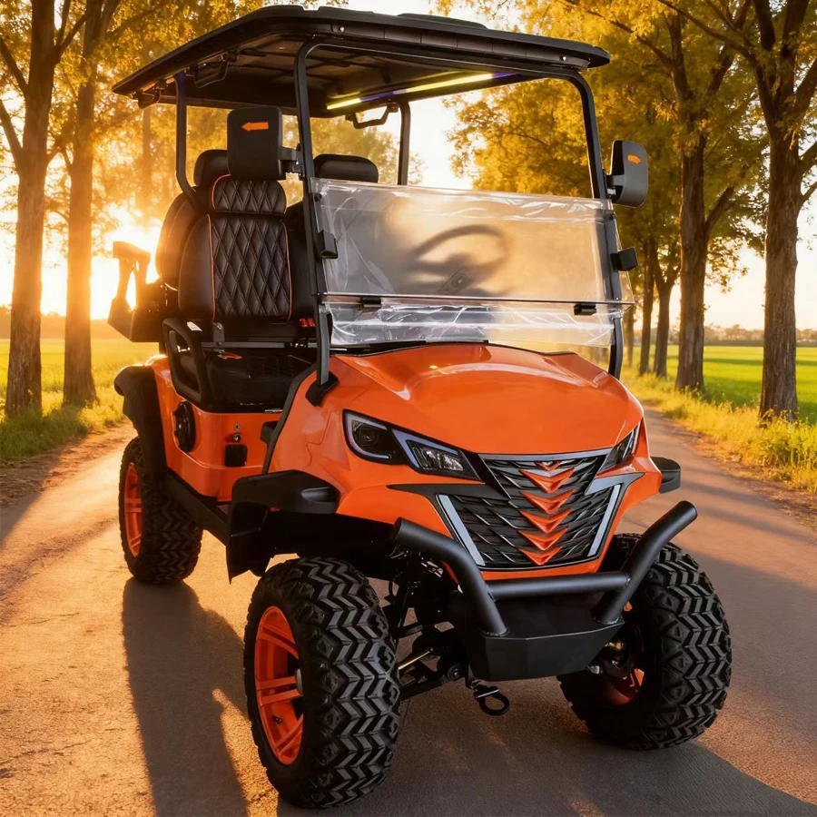 الصين MMC الموضة الكلاسيكية 2 4 6 8 مقاعد 48 فولت/60/72 فولت 4000 واط/5000/7500 واط سبائك الألومنيوم عربة جولف كهربائية