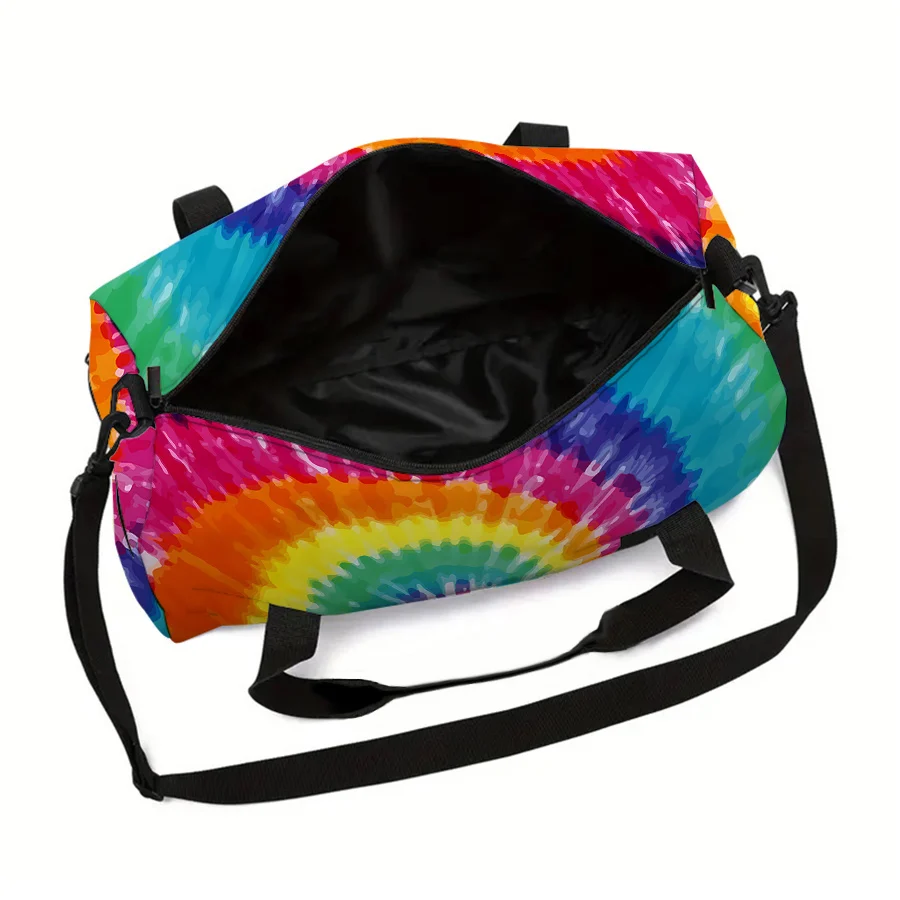 กระเป๋าเดินทางลายสีสันสดใสความจุขนาดใหญ่สำหรับเด็กชาย/เด็กหญิง ของขวัญที่ดีที่สุด กระเป๋าเดินทางการ์ตูน 3 มิติ กระเป๋าออกกำลังกายกลางแจ้งสำหรับเด็ก