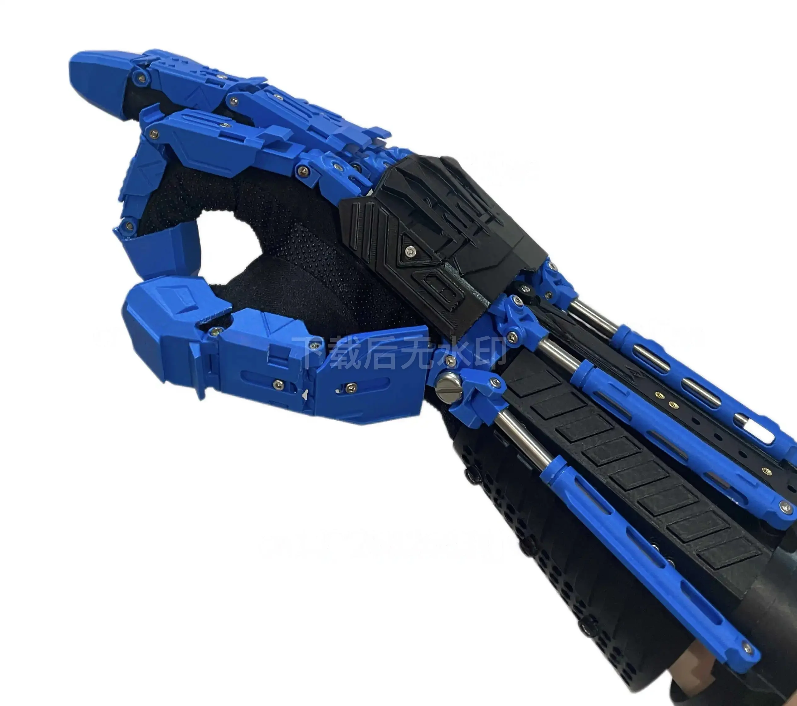 Mechanical Arm Gloves Flexible Finger Tactical Gloves Halloween Cosplay Party Costume Accessories