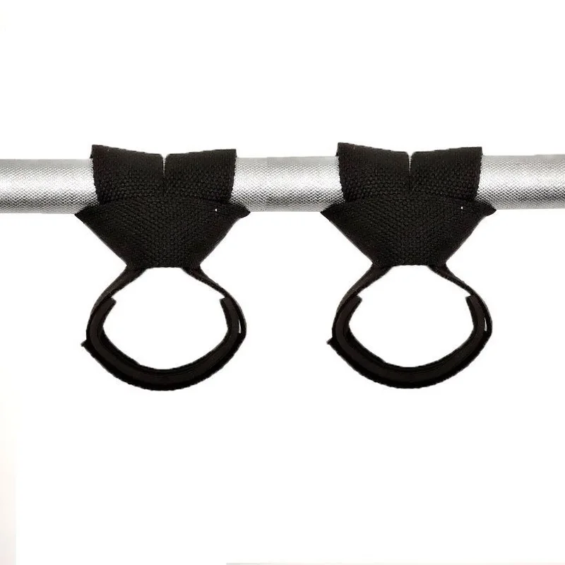 الصالة الرياضية رفع الأشرطة الحديد Deadlift الداعم حزام اللياقة البدنية المضادة للانزلاق لفافات اليد أحزمة المعصم اللياقة البدنية التدريب حزام مساعد #3