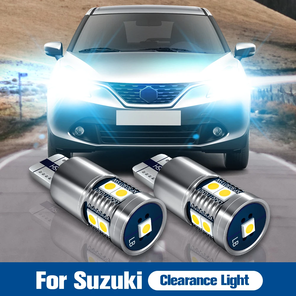 2pcs LED Parking Light W5W T10 Canbus For Suzuki Alto Baleno Celerio Grand Vitara Ignis Jimny Kizashi Liana Wagon R Swift SX4