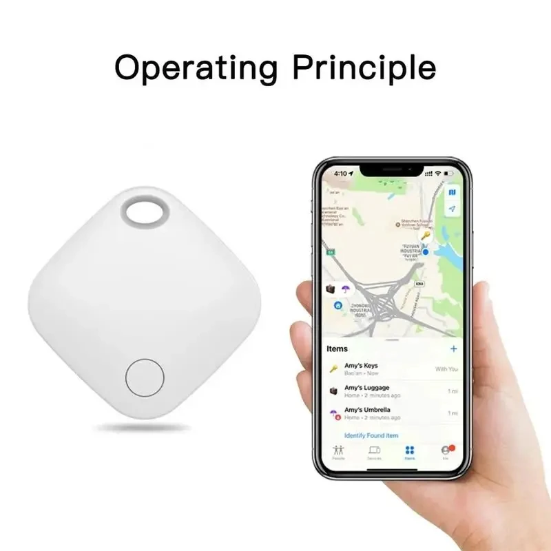 Smart Tag BL GPS Positioning Tracker Kid Luggage Key Finder Smart Tracker Device Dedicated Locator For Apple Find My App IOS