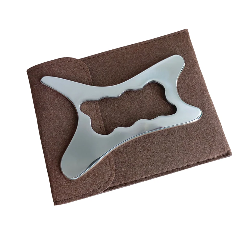 Stainless Steel Gua Sha Massage Tool Scraping Knife Massager for Deep Body Guasha Fascia Recovery Muscle Relaxation