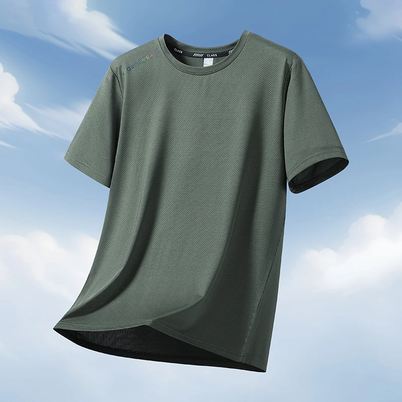  Men Woman  Extra Large Size Quick Dry Round Neck Short Sleeve Oversized Tops Tee Big Loose Clothing 180kg 12xl 11xl T-Shirts