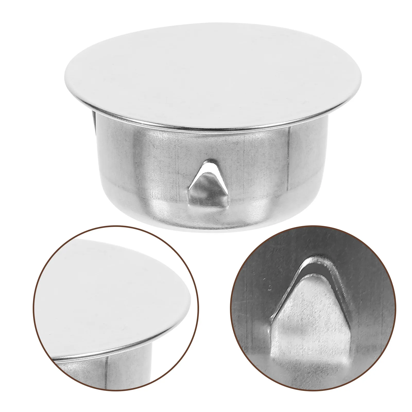 2Pcs Pipe Hole Caps Versatile End Caps Pipe Protection Plugs Round Tubing Stoppers Lightweight Easy Installation