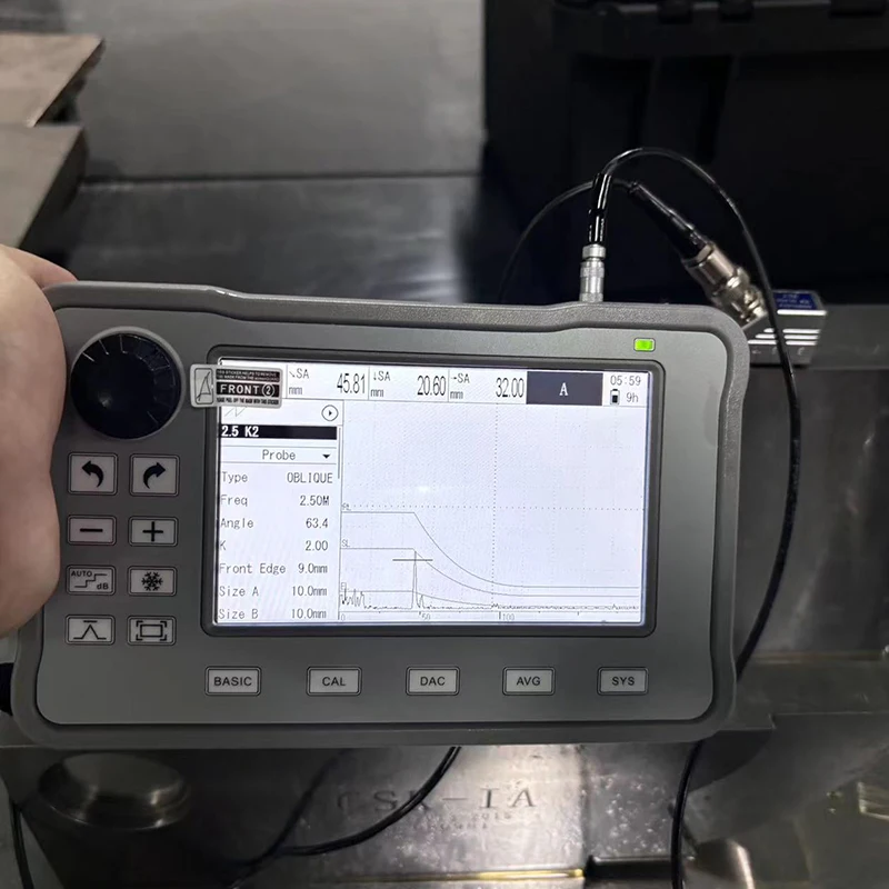 

Горячая распродажа: Ультразвуковой дефектоскоп GUF750 для обнаружения тонких внутренних дефектов в изделиях, портативное оборудование