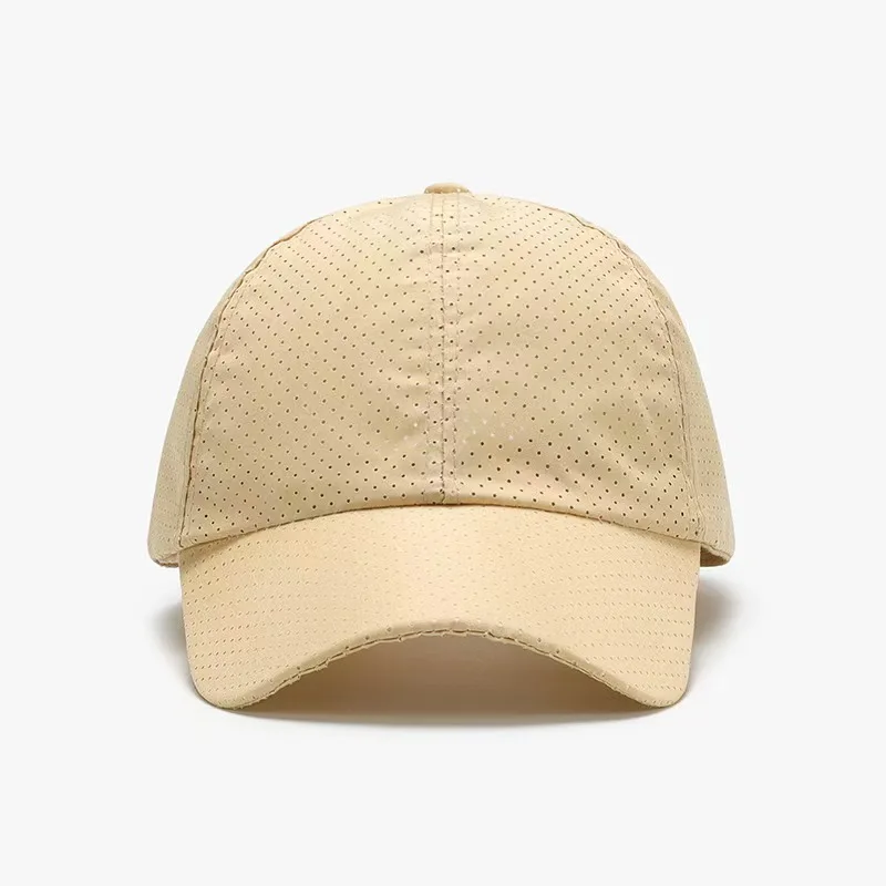 Outdoor-Sonnenhut für Herren, ideal für den Sommer, zum Angeln, als Baseballkappe oder Laufkappe, Originaldesign, dünne, schnelltrocknende und atmungsaktive Kappe. – Detail 8