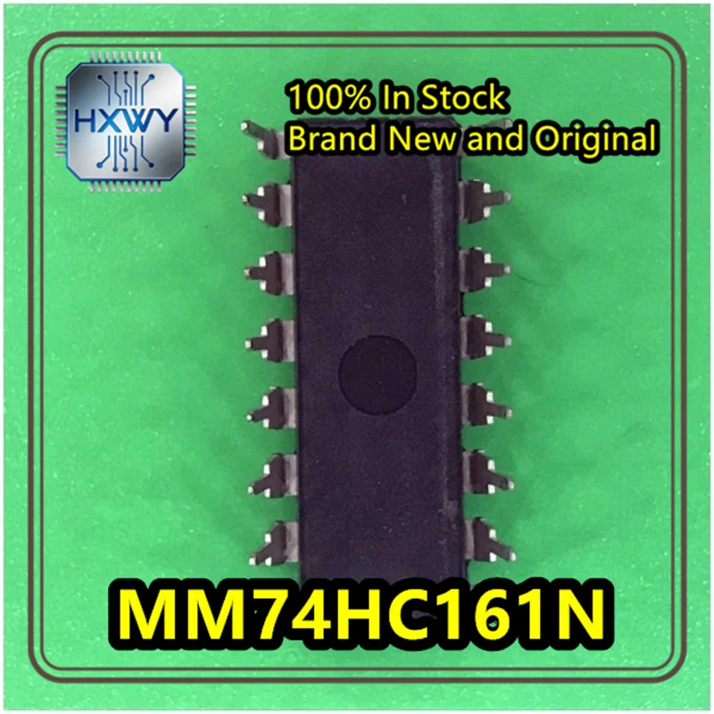 (10/50 pieces) MM74HC161N PDIP-16 Counter/Divider, Brand New Original Stock, Electronic IC