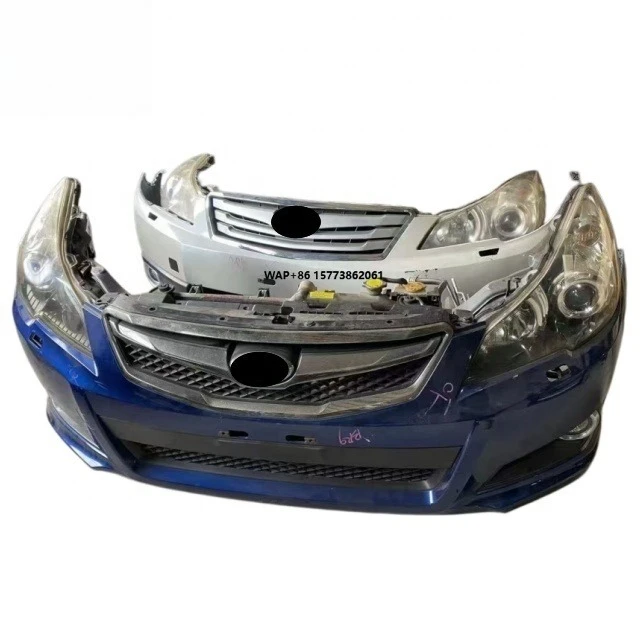 Auto Parts for  Outback Legacy 2009-2014 Front Bumper Radiator Cooling Fan Headlight Grille Front End Kit