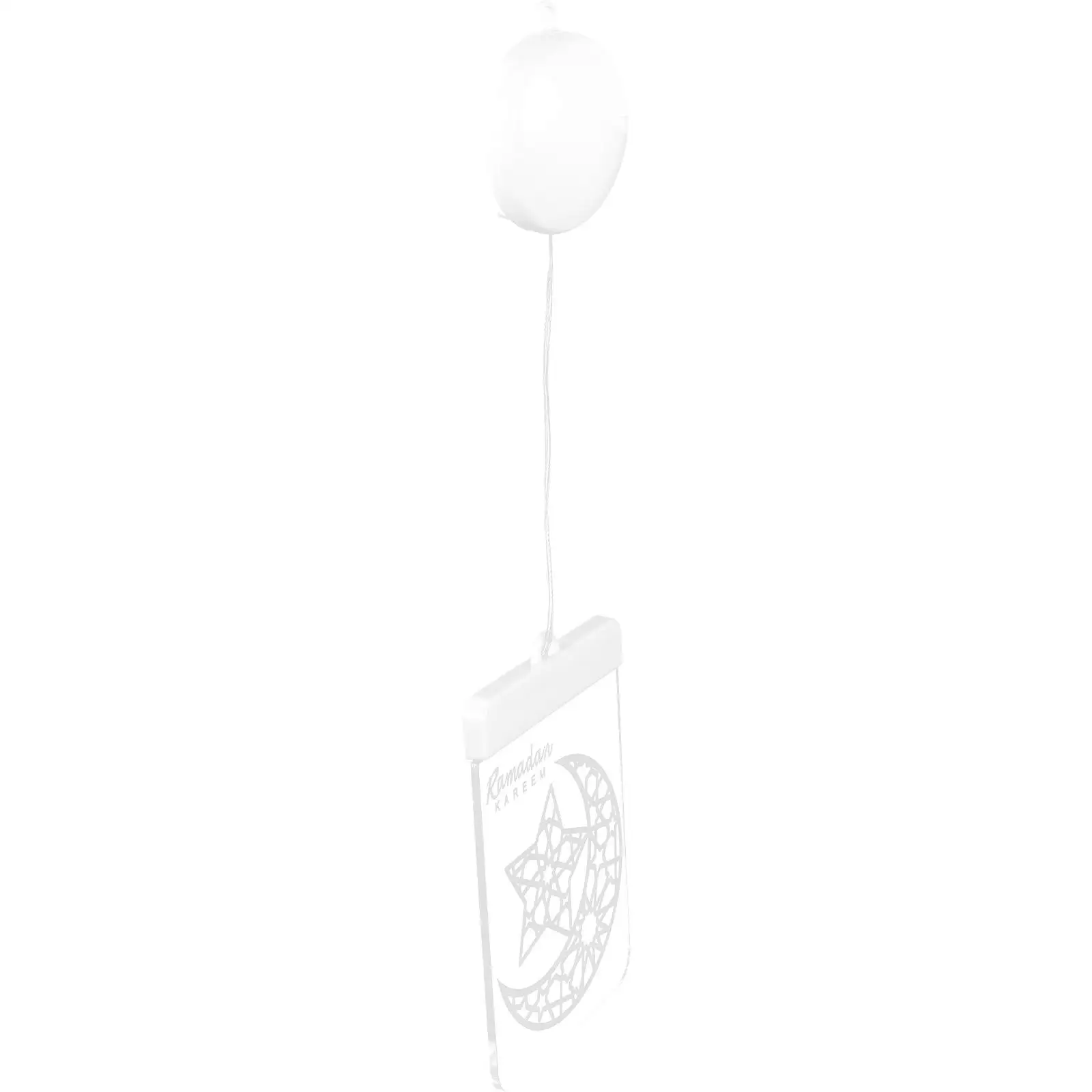 

Acrylic Plastic Decorative Lights for Holiday Party Ramadan Eid Wedding Home LED String Festive Star Moon Hanging Lamp