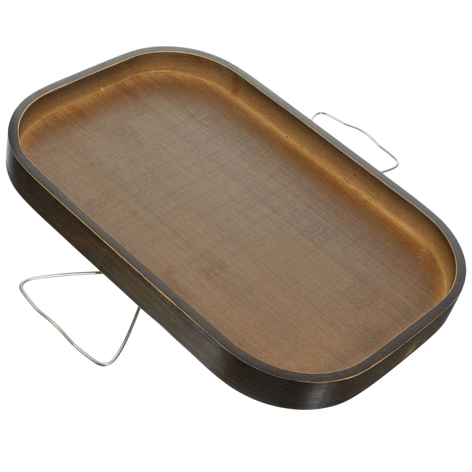 

Sturdy Sofa Armrest Tray Raised Resistant for Couch Side Storage Cup Holder Snack Table Nanzhu Handrail Trays