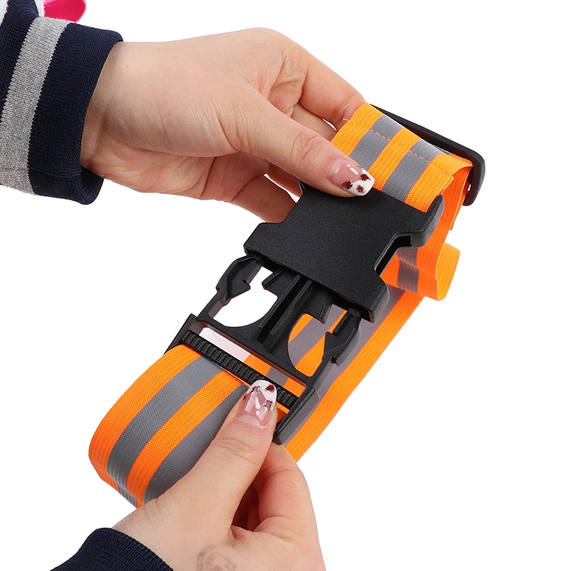 Reflective Elastic Band Waist Protection Reflective Night Running Safety Belt