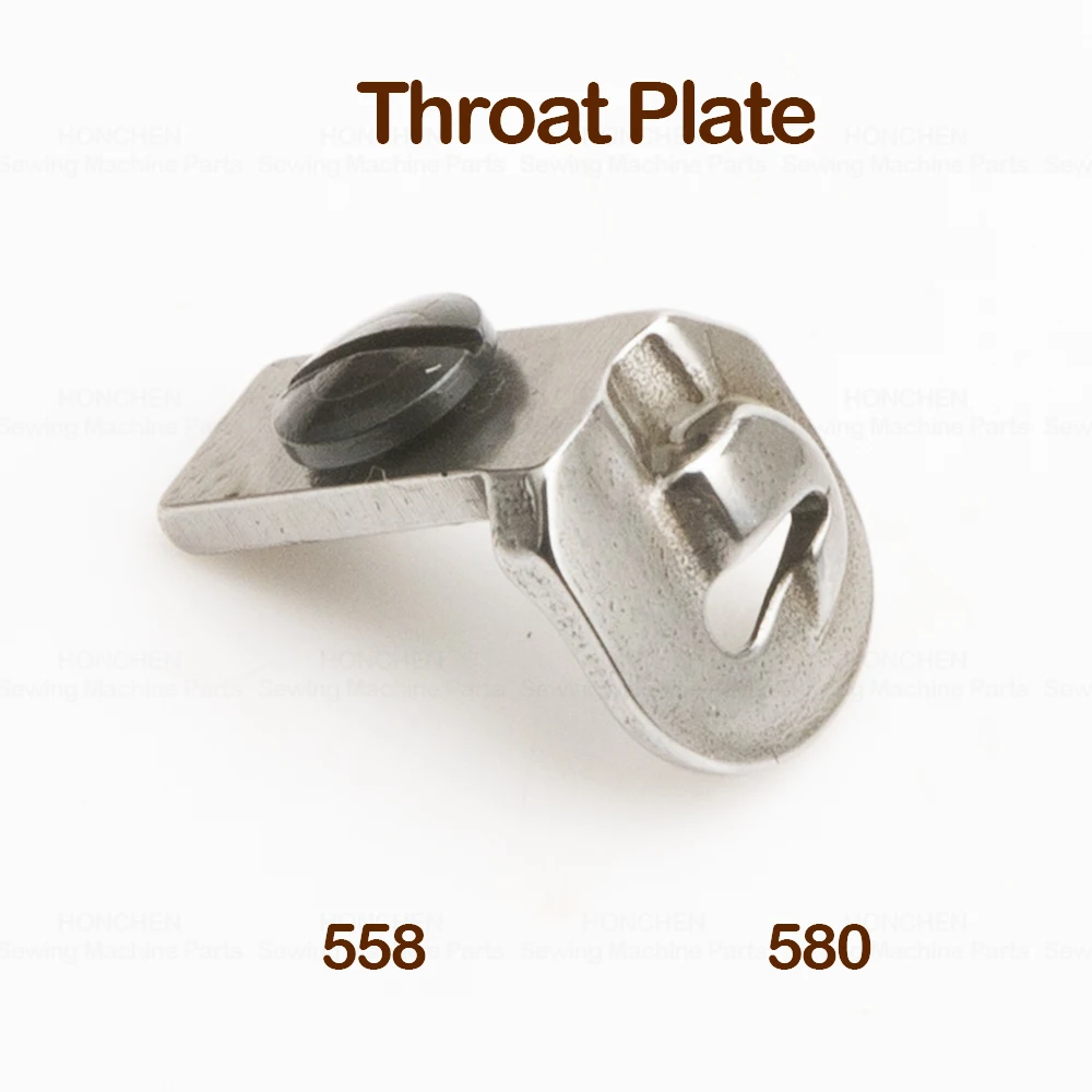 Electronic Eyelet Button Holer Sewing Machine Parts  Throat Plate/Needle Plate For DURKOPP 558  580 BROTHER 9820 JUKI 3200