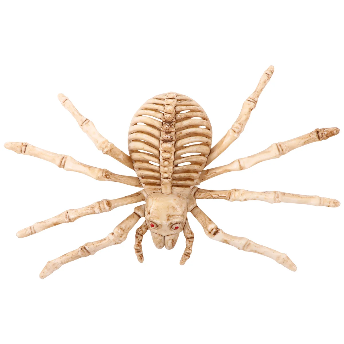 

1Pcs Spider Bone Beige Scary Decoration Ideal for Halloween Haunted House Horror Party Props Halloween Horror
