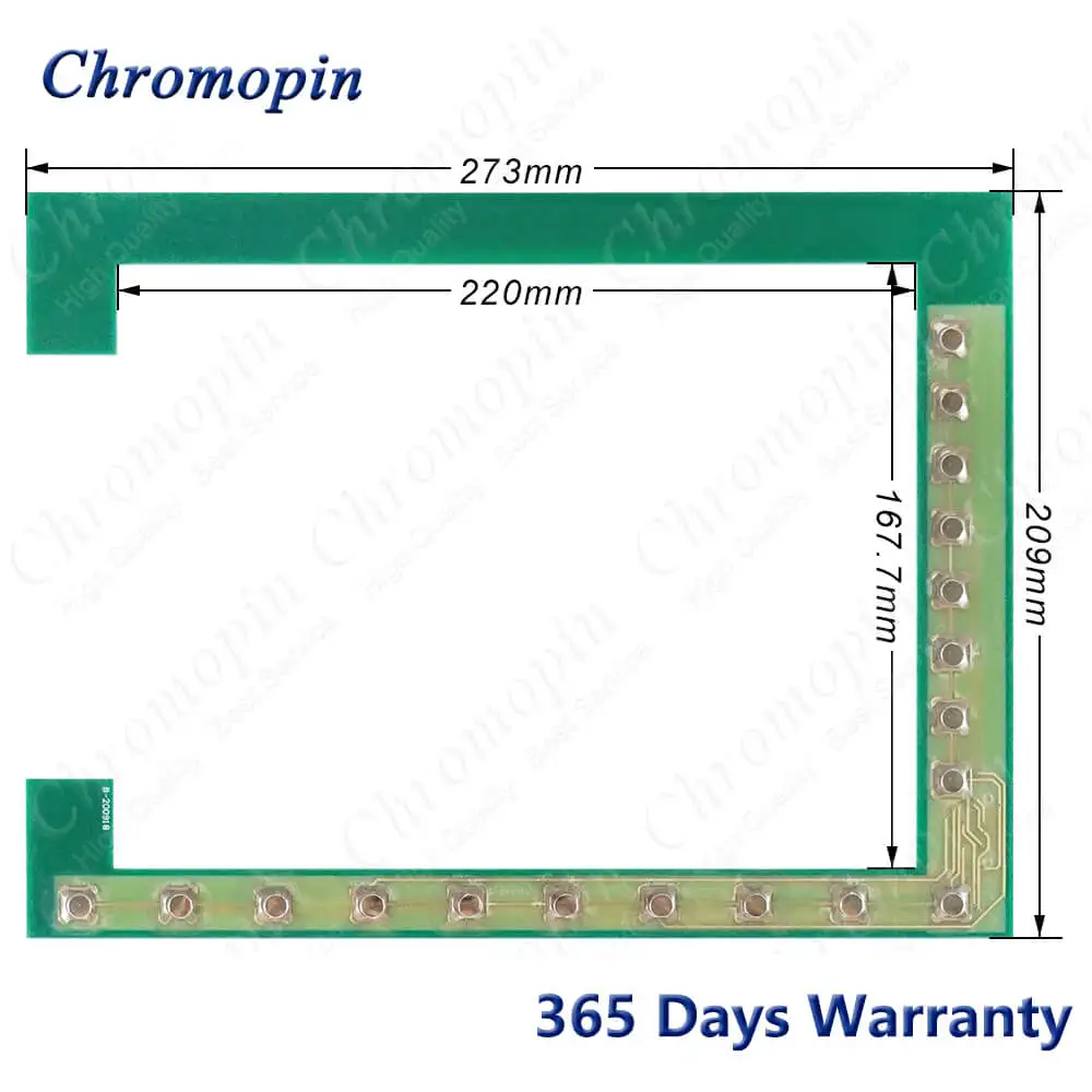 Membrane Film for 6FC5370-5AA30-0AA1 6FC5 370-5AA30-0AA1 828D Membrane Foil with Keypad Button Circuit board