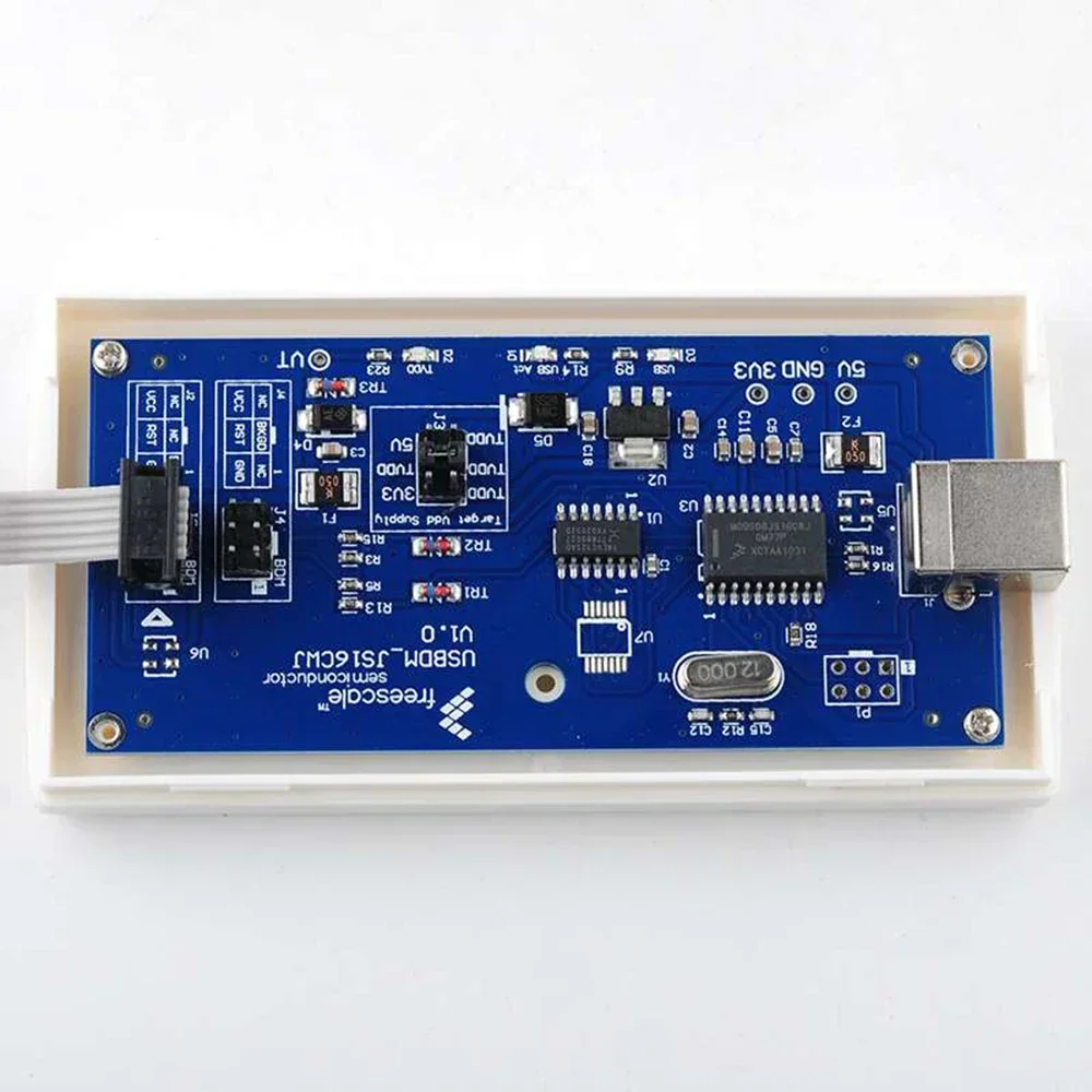 USBDM Emulator Debugger Programmer JS16 USB2.0 BDM Downloader Compatible with HCS08 HCS12 MCU Development PC Peripherals Tool