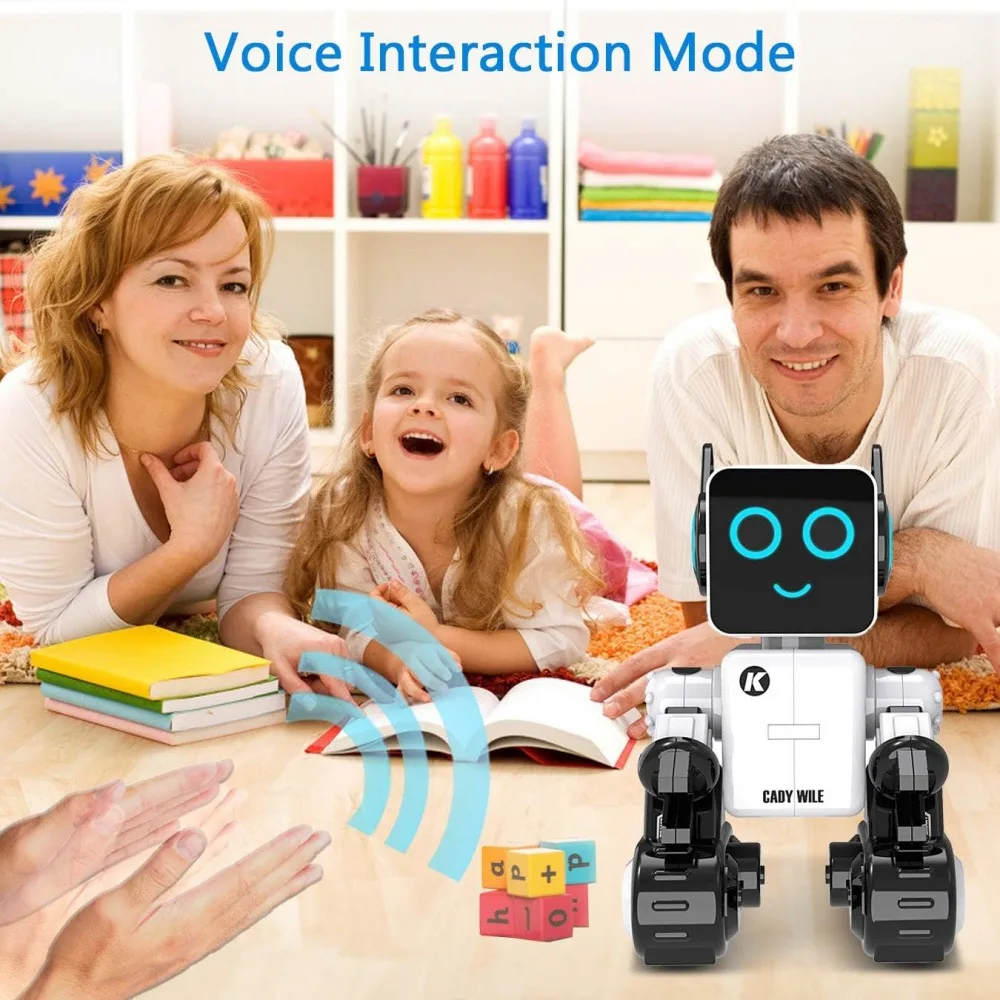 Sing and Dance AI Robot Toy for Kids Smart RC Robots with Touch and Sound Control Robotics Intelligent Programmable Robot Gift