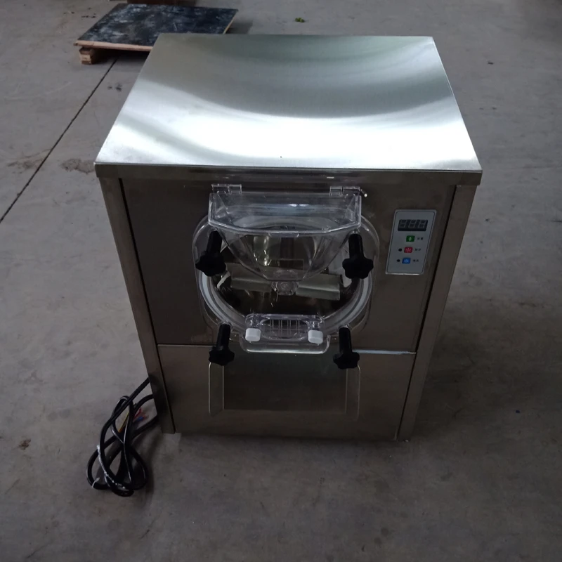 

2025 New Hot Selling Commercial Tabletop Hard Ice Cream Maker Hard Fruit Ice Cream Making Machine
