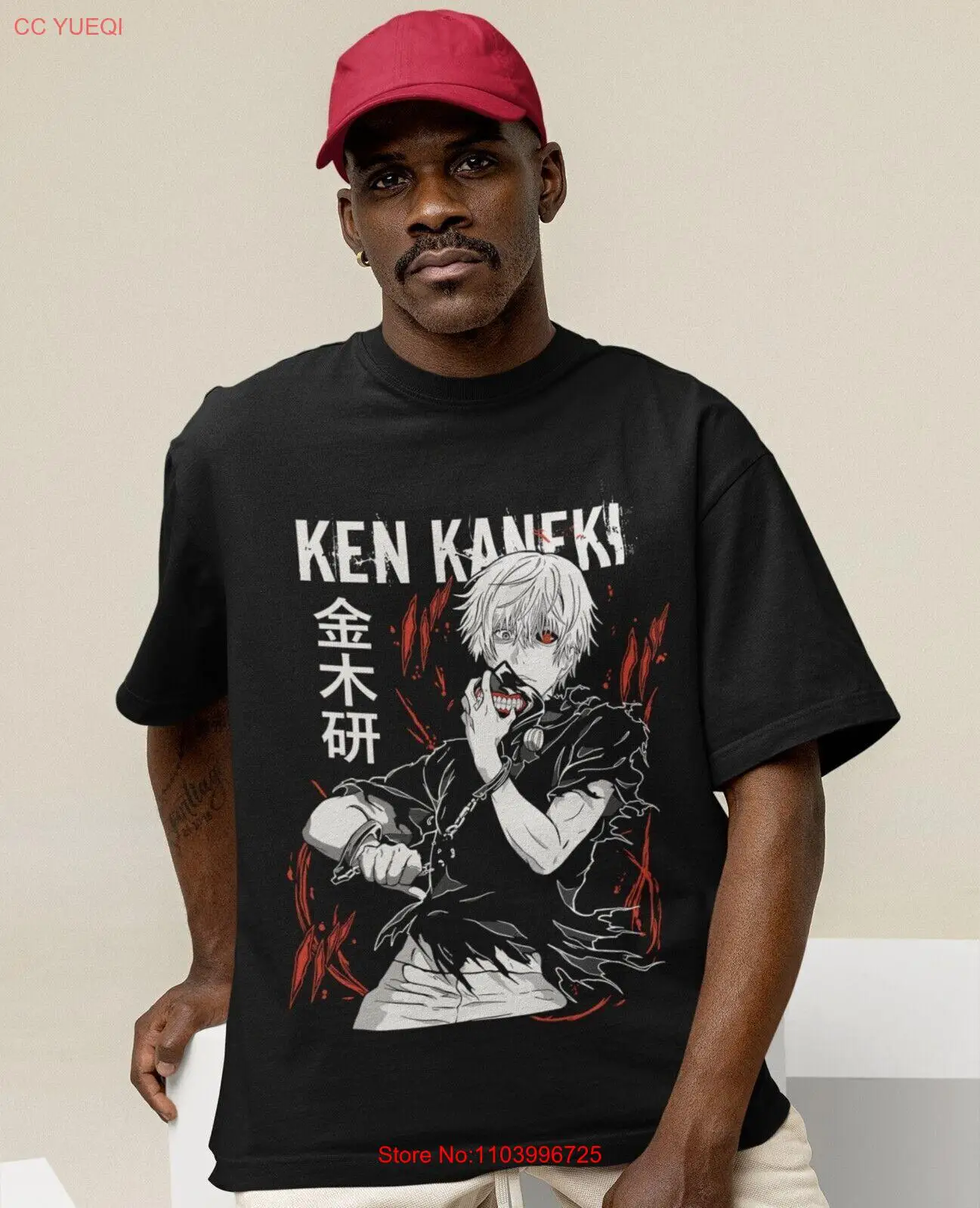 Tokyo Ghoul T-shirt Ken Kaneki Anime t shirt Tokyo Ghoul Juuzou T-Shirt