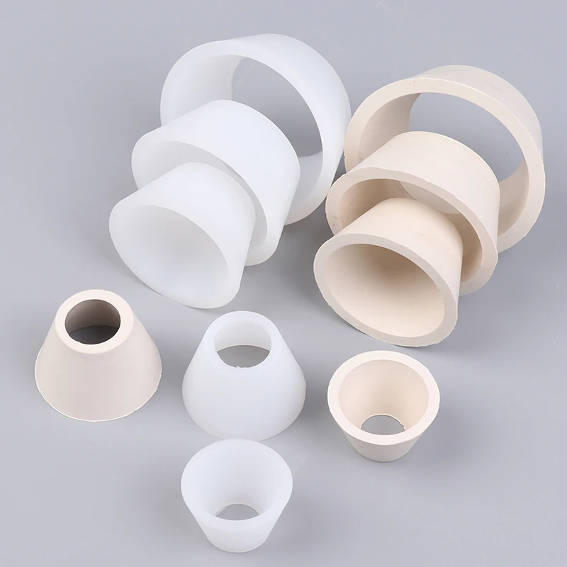 9Pcs Filtration Assemblies Adapter Tapered Silicone Stopper Funnel Suction Bottle Mat Rubber Filter Cone Smooth Stopper