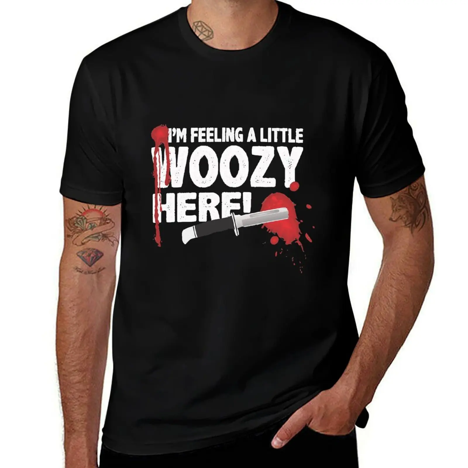 

I&39;m feeling a little woozy here T-Shirt t shirt man designer man t shirts for men T-Shirt
