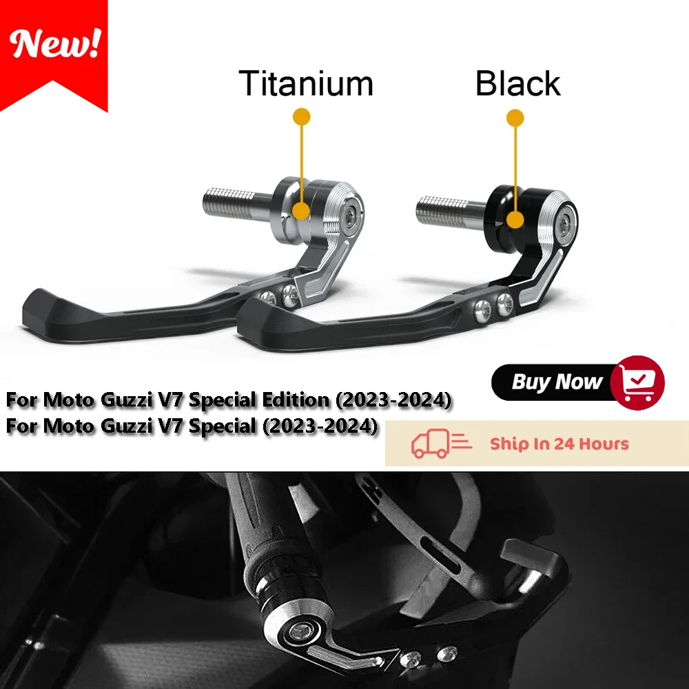 

for Moto Guzzi V7 Special Edition 2023-2024 motorcycle handlebars, brakes, clutches, and handguards made
