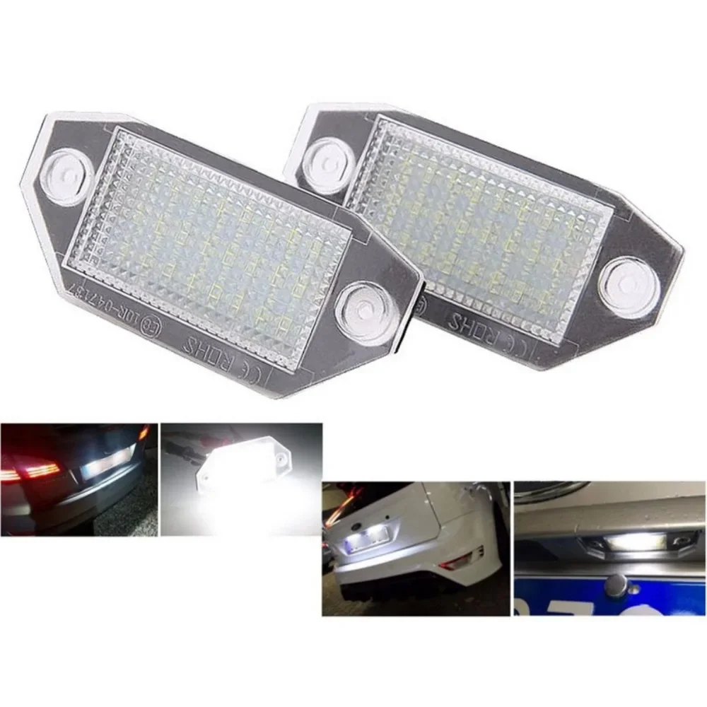 Exclusive Sale: LED License Plate Lights for Ford Mondeo MondeoMKⅢ2000~2007 4/5-Door Car