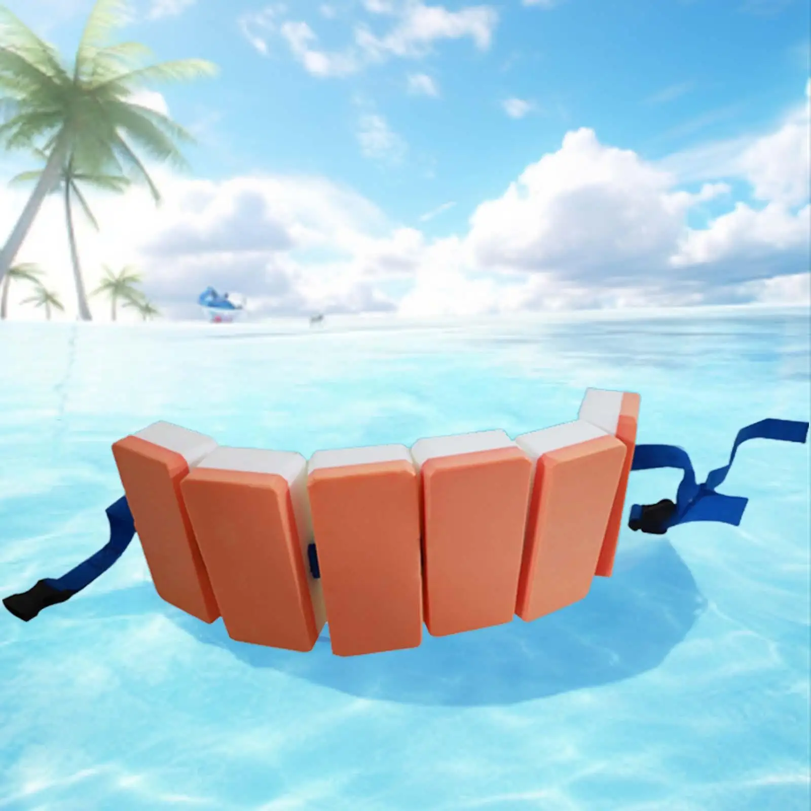 Buoyancy Swim Training Belt EVA Foam Flotation Aid Pool Gear Modern Float Board for Water Aerobics Exercise