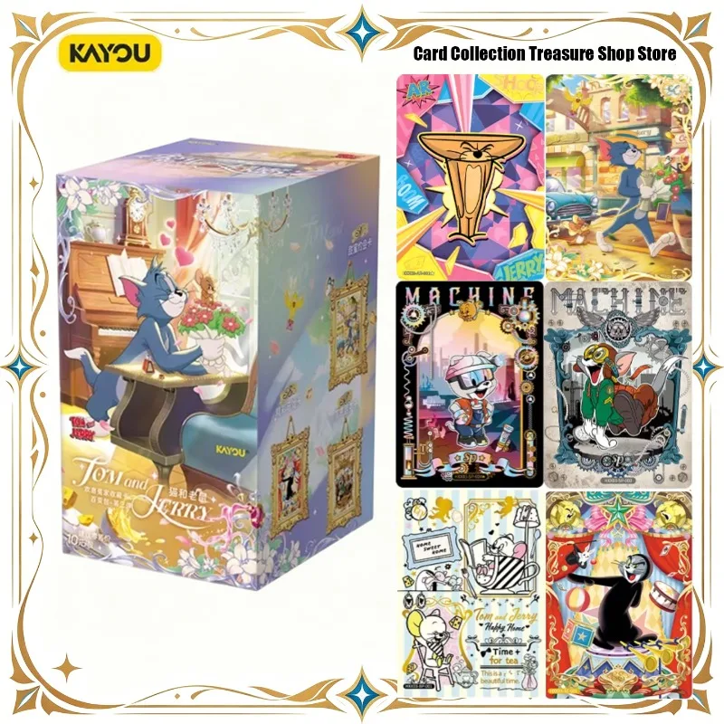 

KAYOU Official Tom and Jerry Happy Rivals Trading Cards Variety Pack Wave 3 Date Day SC SP AR Anime Collectible Hobbyists Cards