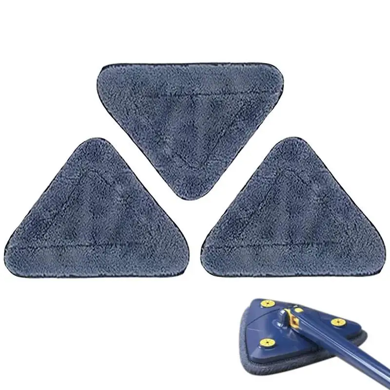 Microfiber Replacement Mop Pads Triangle Microfiber Mop Pads Replacement Spray Mop Heads For Kitchen Home Commercial Floor