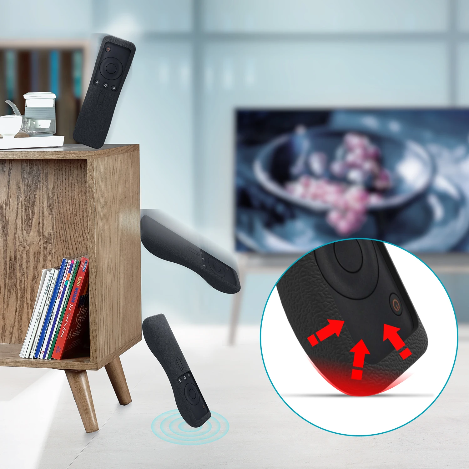 Smart TV Protective Case for Xiaomi MI TV BOX 3 Remote Cover for Xiaomi Mi Box 3 for MI Android TV Box Set Top TV Box Remote