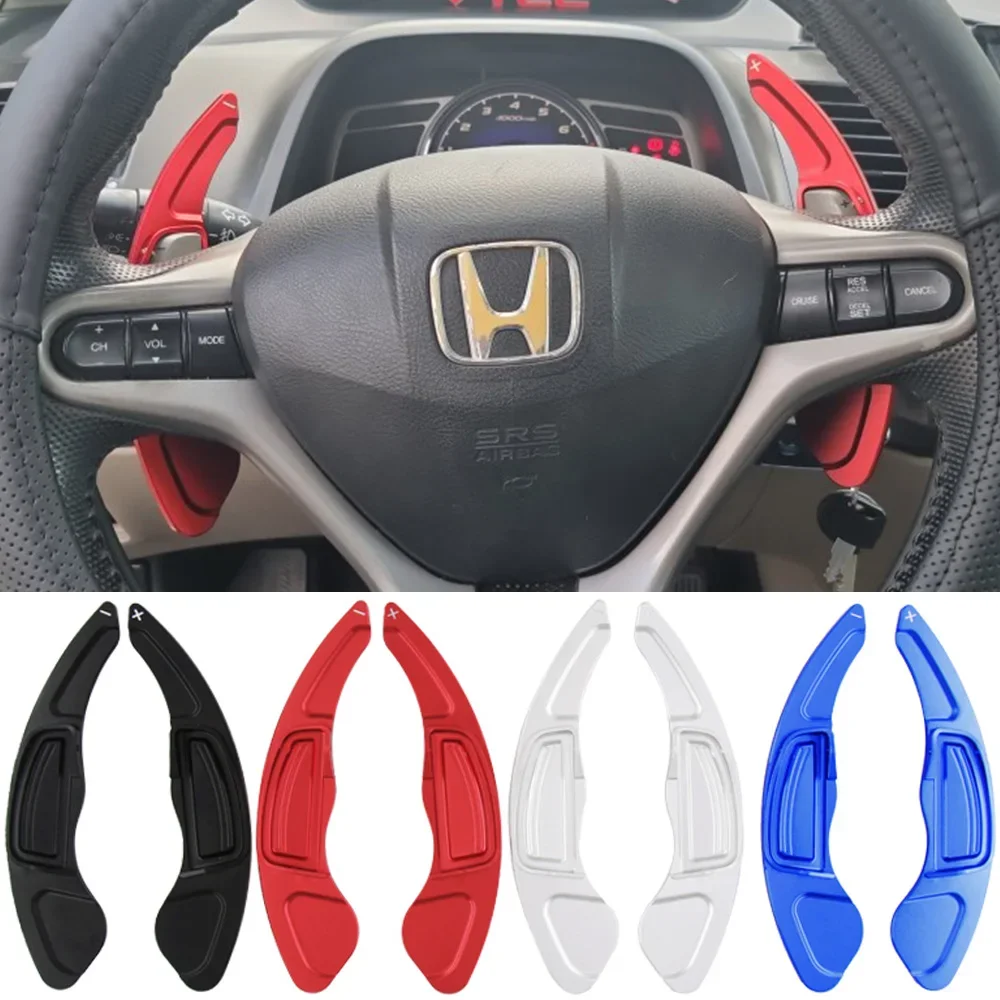 For Honda Civic G8 8th Gen VIII FD6 2006 2007 2008 2009 2010 Car Steering Wheel Shift Paddles Shifter Extension Car  Accessories